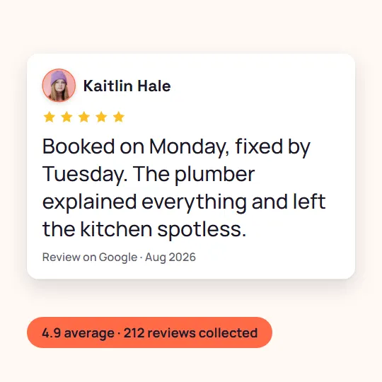 Review Card in the square format