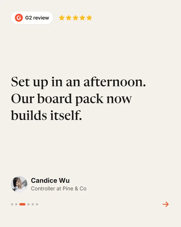 Carousel slide 3: Candice Wu's testimonial