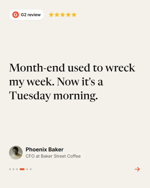 Carousel slide 4: Phoenix Baker's testimonial
